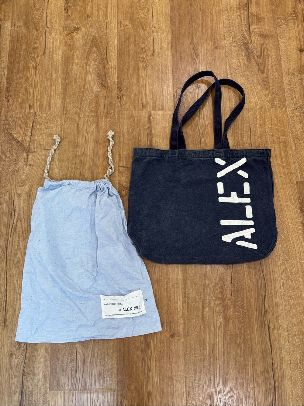 Alex Mill Canvas Tote Laundry Bag Bundle